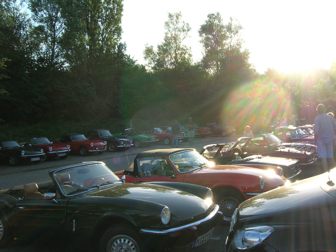 Juli 2006 - Spitfiretreff in Stickhausen im Ostfriesiland !